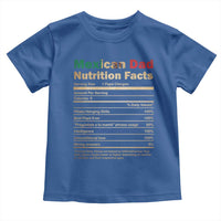 Mexican Dad Toddler T Shirt Regalo Para Papa Nutrition Facts