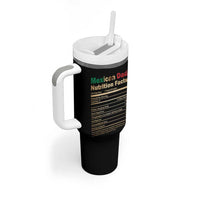 Mexican Dad Tumbler With Handle Regalo Para Papa Nutrition Facts