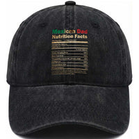 Mexican Dad Washed Cotton Baseball Cap Regalo Para Papa Nutrition Facts
