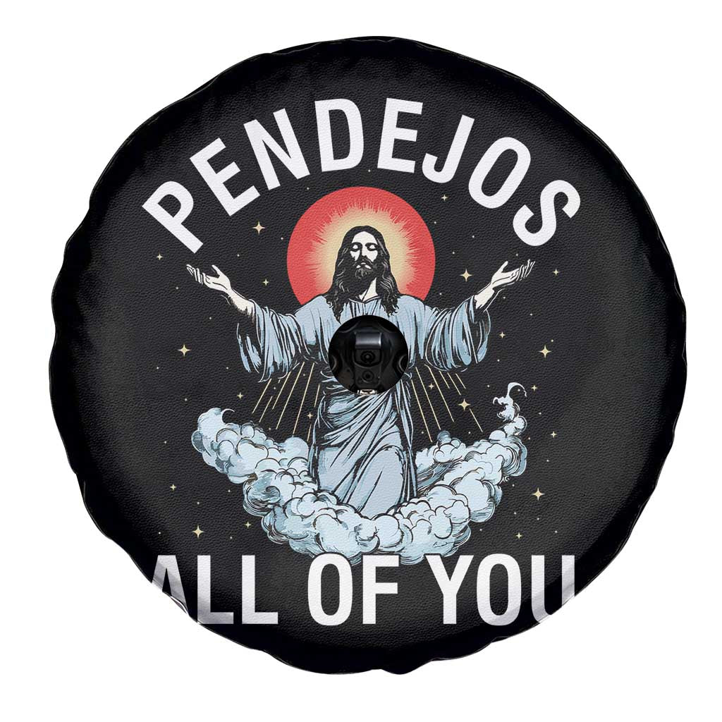 Jesus Sarcastic Humor Spare Tire Cover Pendejos All Of You