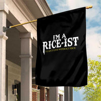 Rice Lover Garden Flag Im a Rice-Ist Rice Asian Food Humor