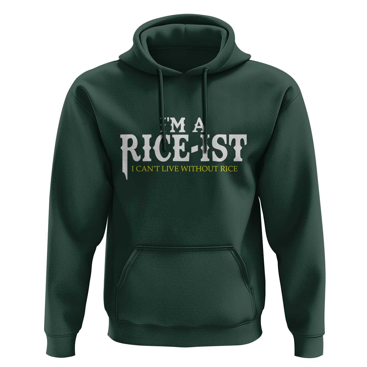 Rice Lover Hoodie Im a Rice-Ist Rice Asian Food Humor