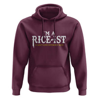 Rice Lover Hoodie Im a Rice-Ist Rice Asian Food Humor