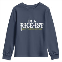 Rice Lover Youth Sweatshirt Im a Rice-Ist Rice Asian Food Humor