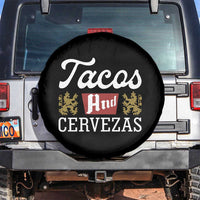 Tacos And Cervezas Spare Tire Cover Mexican Food Beer Humor