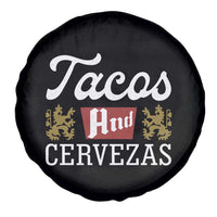 Tacos And Cervezas Spare Tire Cover Mexican Food Beer Humor