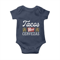 Tacos And Cervezas Baby Onesie Mexican Food Beer Humor