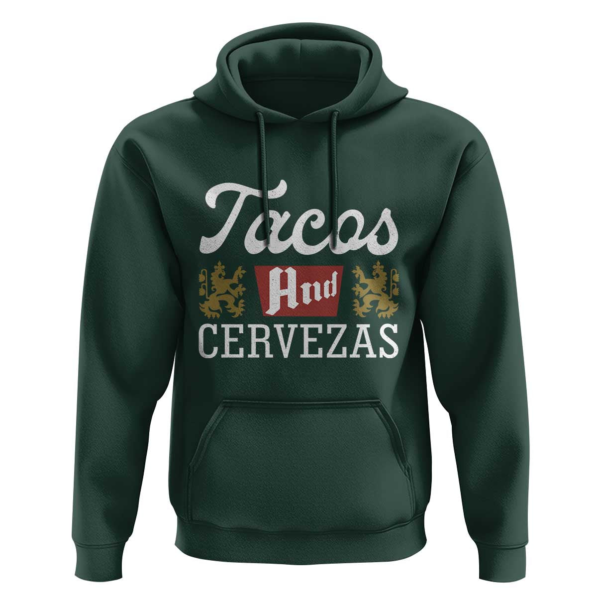 Tacos And Cervezas Hoodie Mexican Food Beer Humor