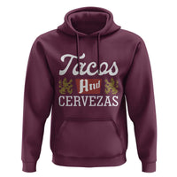 Tacos And Cervezas Hoodie Mexican Food Beer Humor