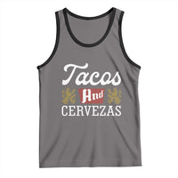 Tacos And Cervezas Tank Top Mexican Food Beer Humor