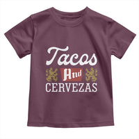 Tacos And Cervezas Toddler T Shirt Mexican Food Beer Humor