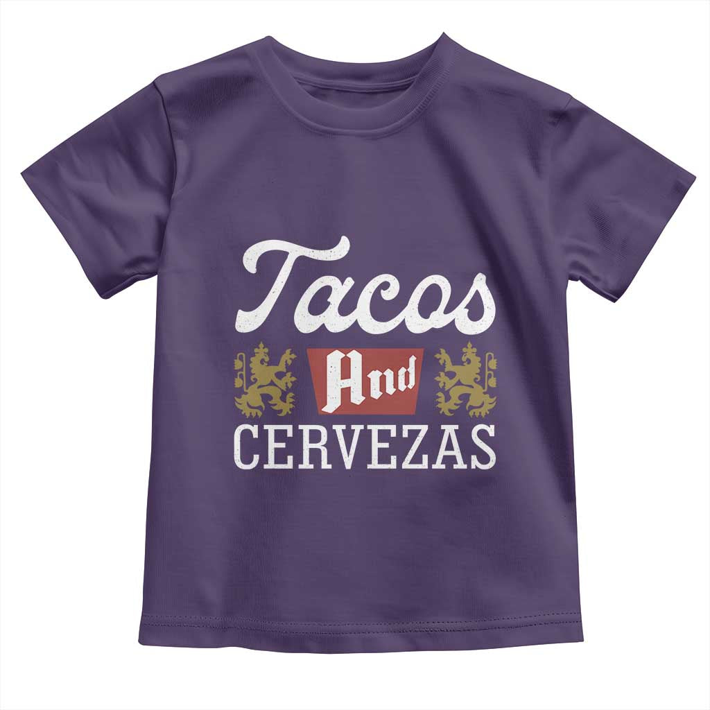 Tacos And Cervezas Toddler T Shirt Mexican Food Beer Humor