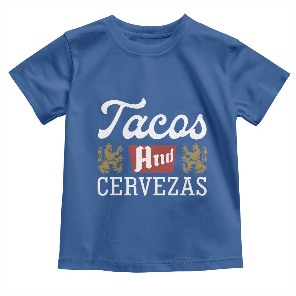Tacos And Cervezas Toddler T Shirt Mexican Food Beer Humor