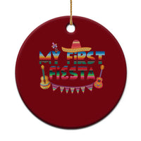 My First Fiesta Ceramic Ornament Baby Cinco De Mayo Mexican Fiesta Outfit