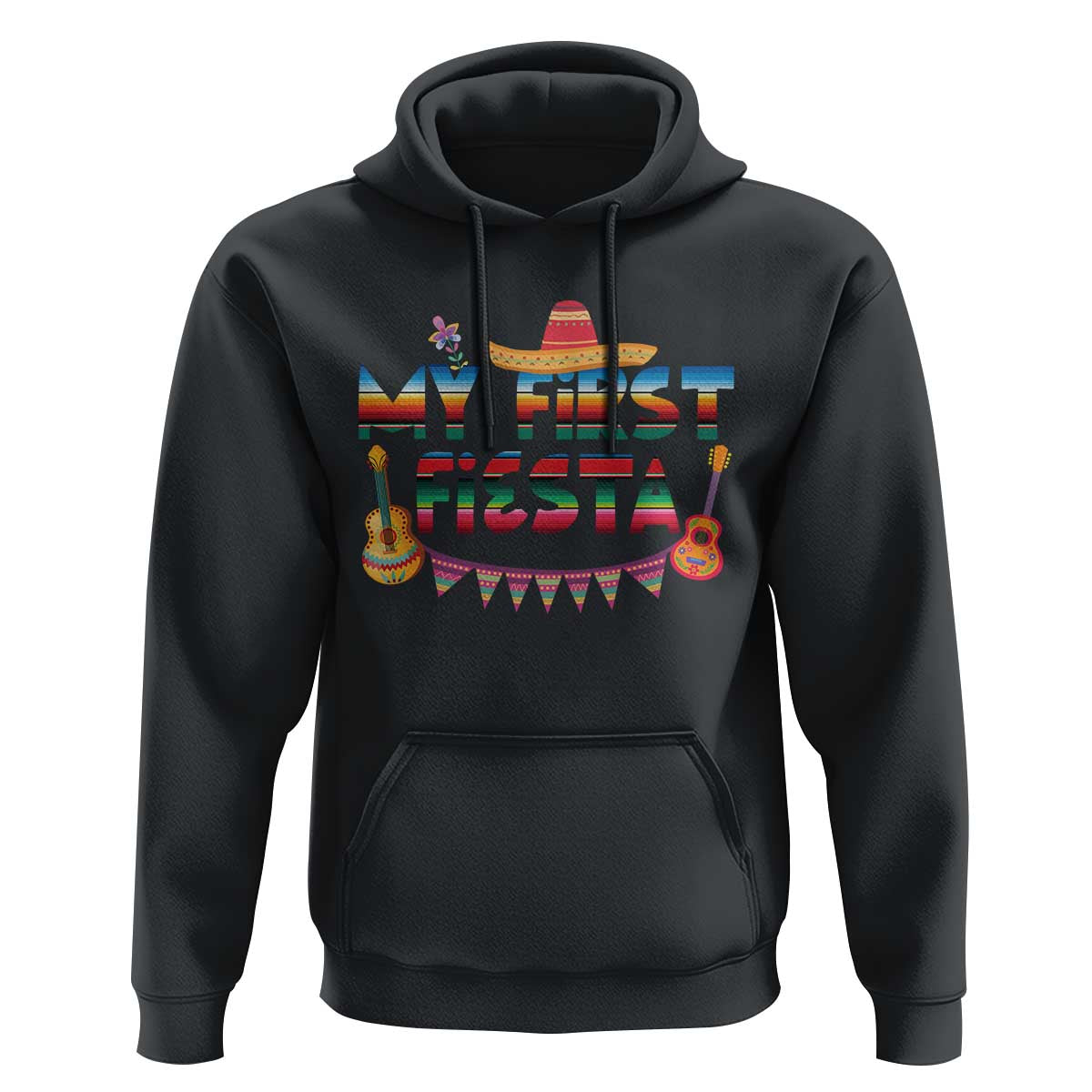 My First Fiesta Hoodie Baby Cinco De Mayo Mexican Fiesta Outfit