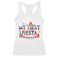 My First Fiesta Racerback Tank Top Baby Cinco De Mayo Mexican Fiesta Outfit