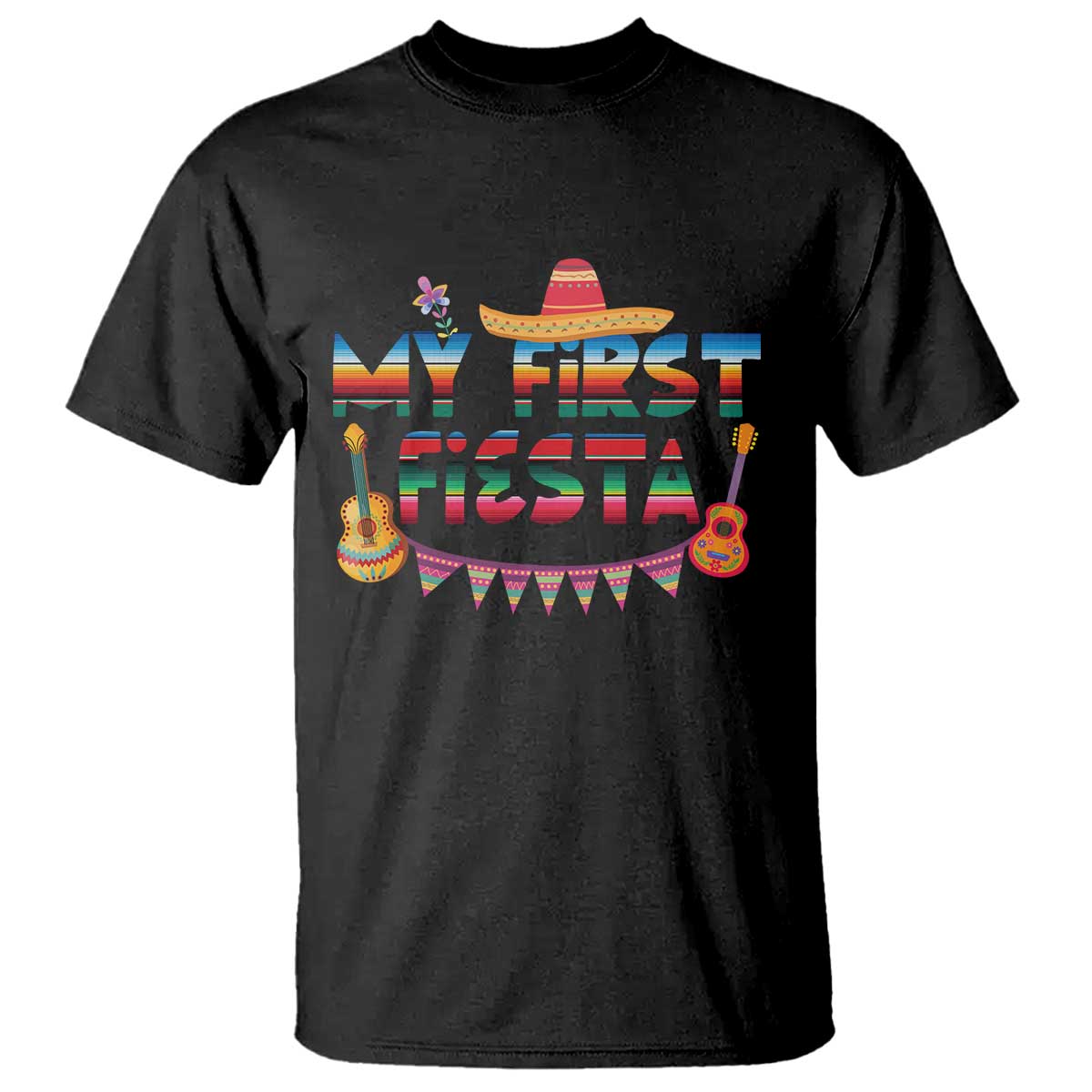 My First Fiesta T Shirt Baby Cinco De Mayo Mexican Fiesta Outfit