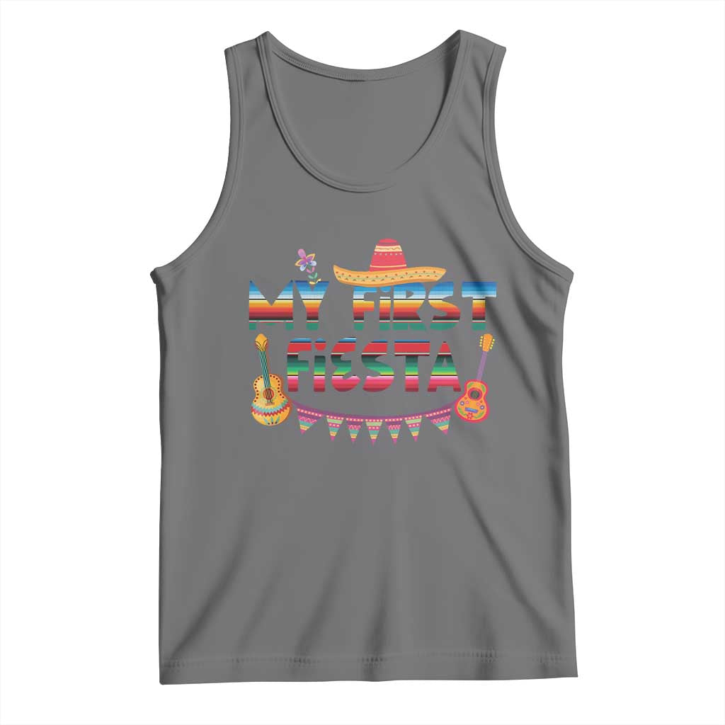 My First Fiesta Tank Top Baby Cinco De Mayo Mexican Fiesta Outfit