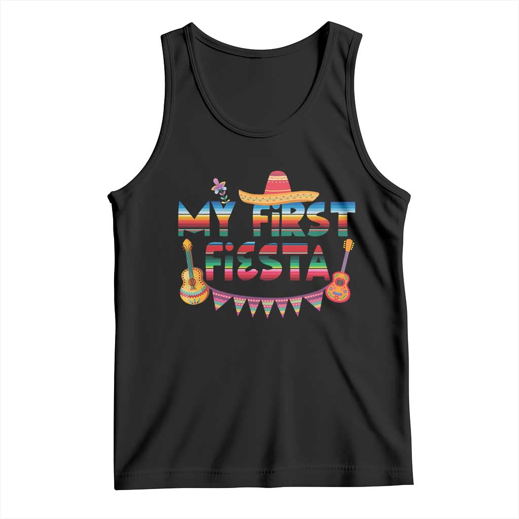My First Fiesta Tank Top Baby Cinco De Mayo Mexican Fiesta Outfit