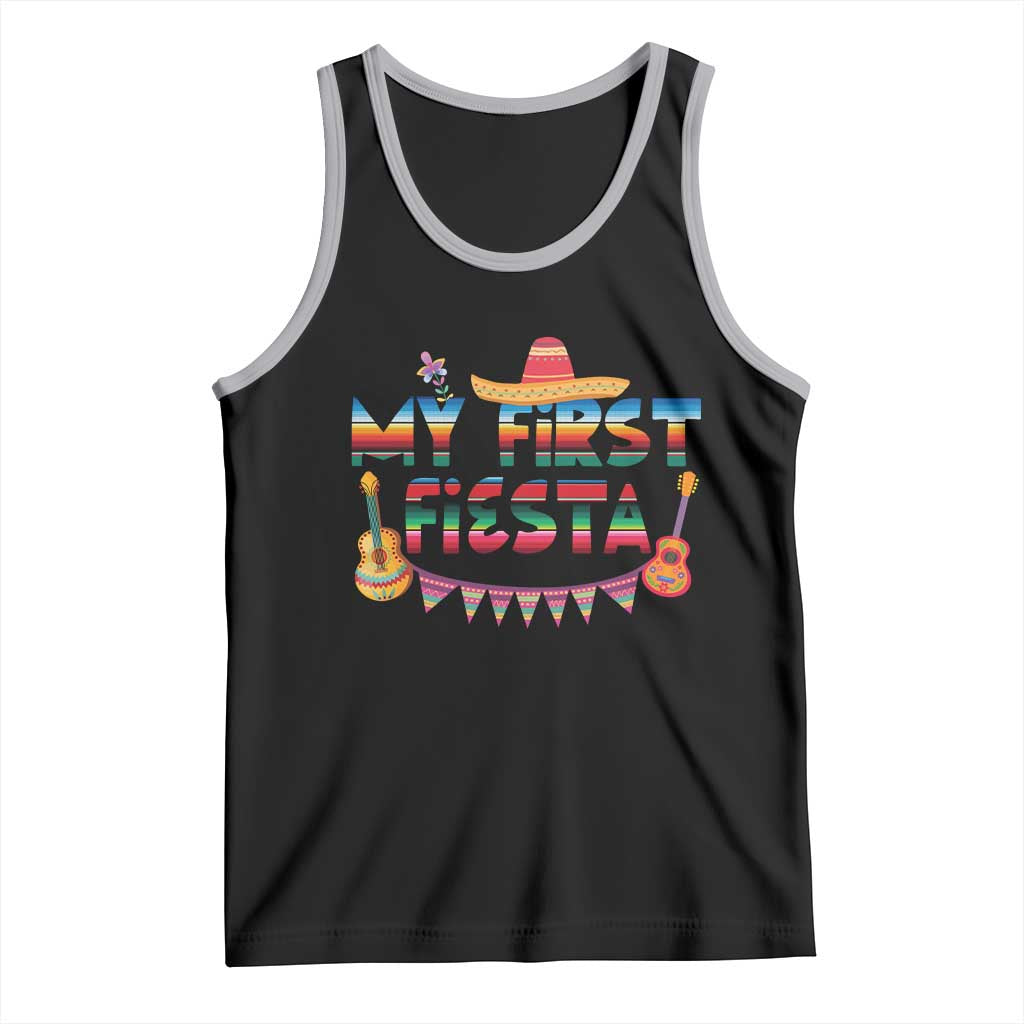My First Fiesta Tank Top Baby Cinco De Mayo Mexican Fiesta Outfit