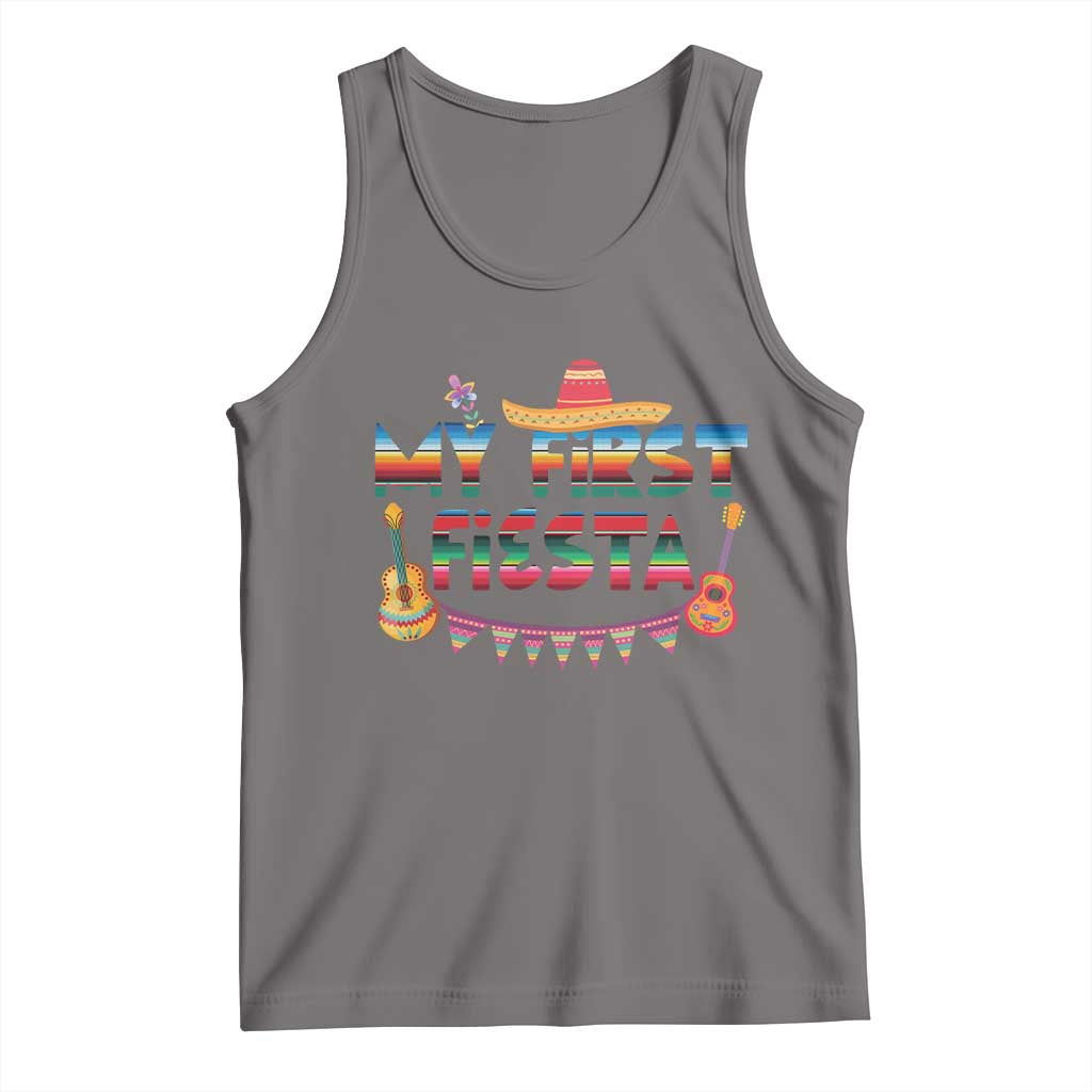 My First Fiesta Tank Top Baby Cinco De Mayo Mexican Fiesta Outfit