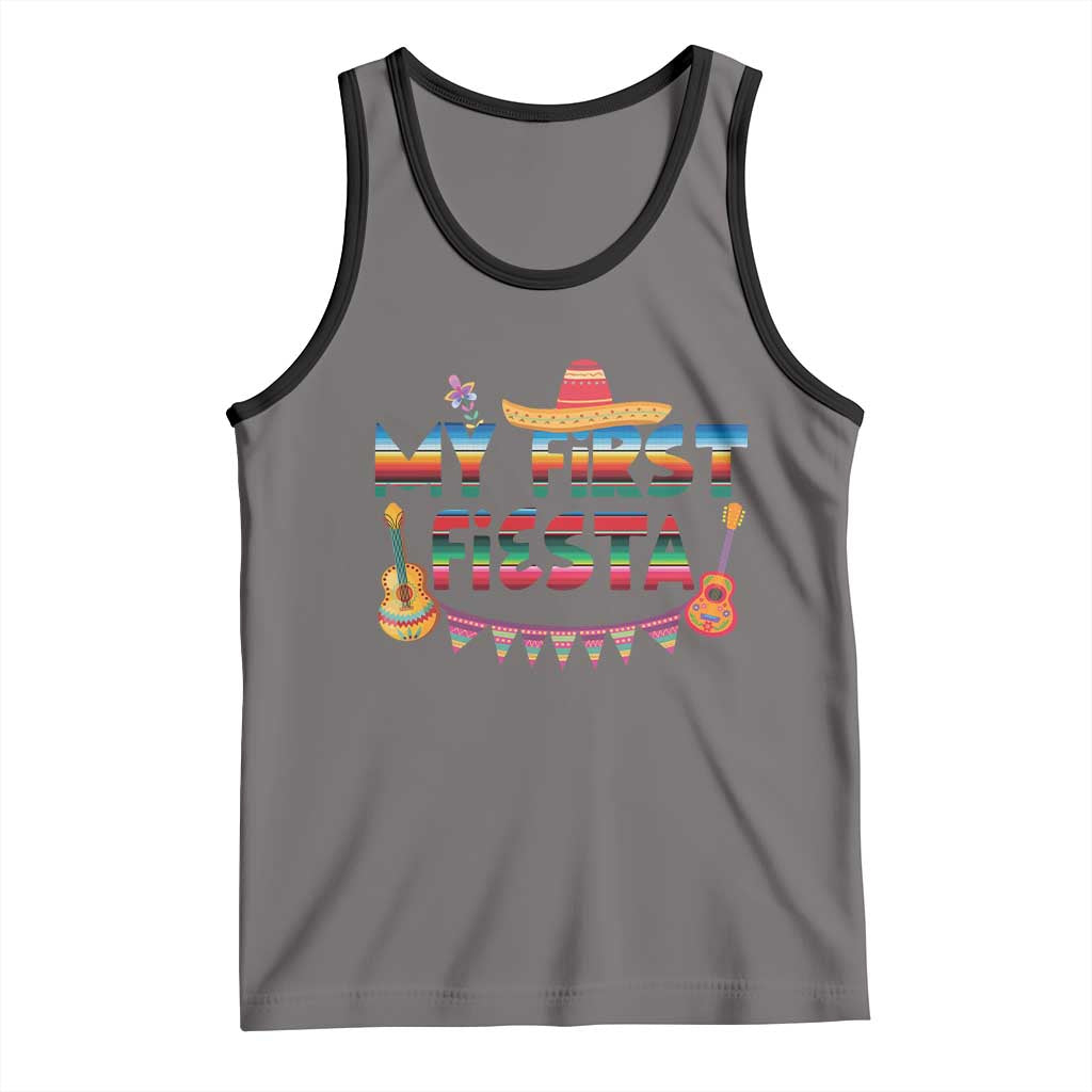 My First Fiesta Tank Top Baby Cinco De Mayo Mexican Fiesta Outfit