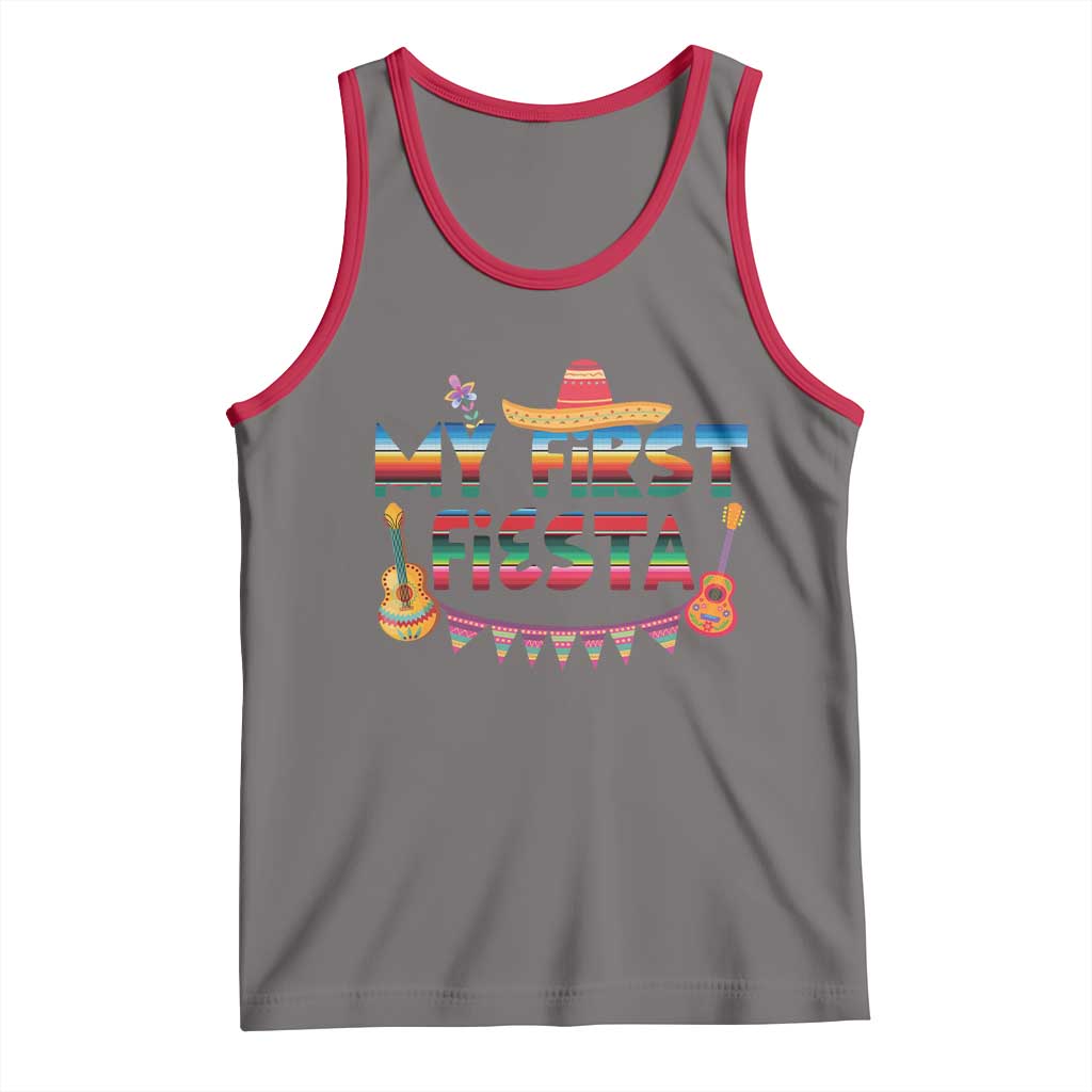 My First Fiesta Tank Top Baby Cinco De Mayo Mexican Fiesta Outfit