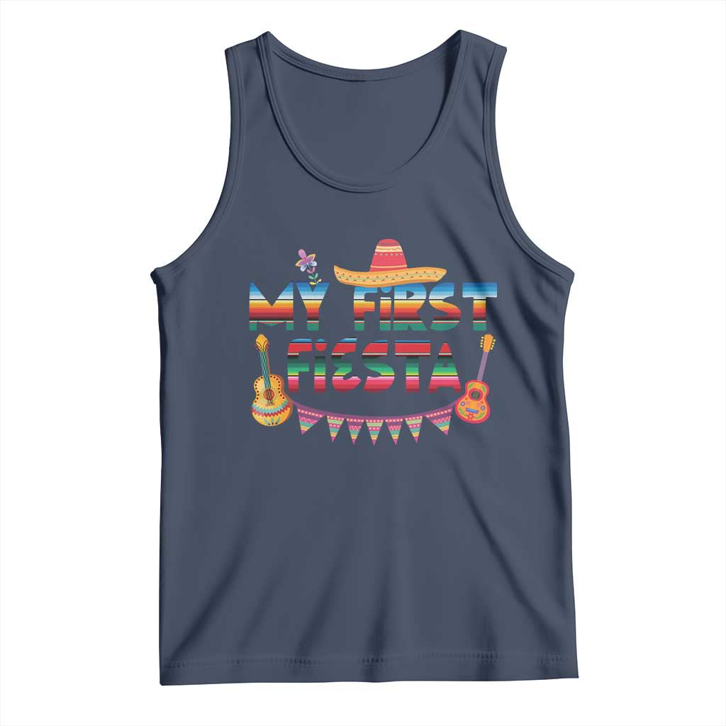 My First Fiesta Tank Top Baby Cinco De Mayo Mexican Fiesta Outfit