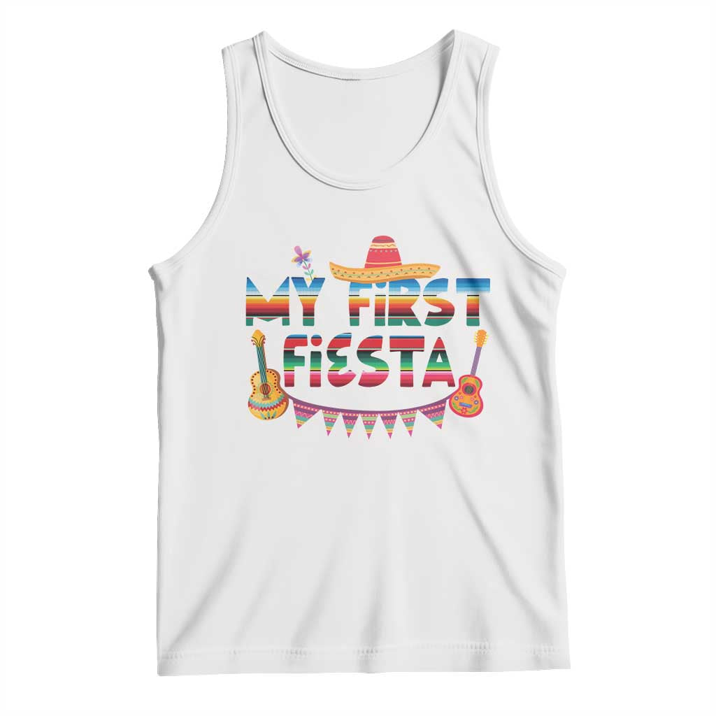 My First Fiesta Tank Top Baby Cinco De Mayo Mexican Fiesta Outfit