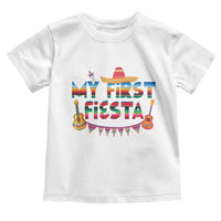 My First Fiesta Toddler T Shirt Baby Cinco De Mayo Mexican Fiesta Outfit