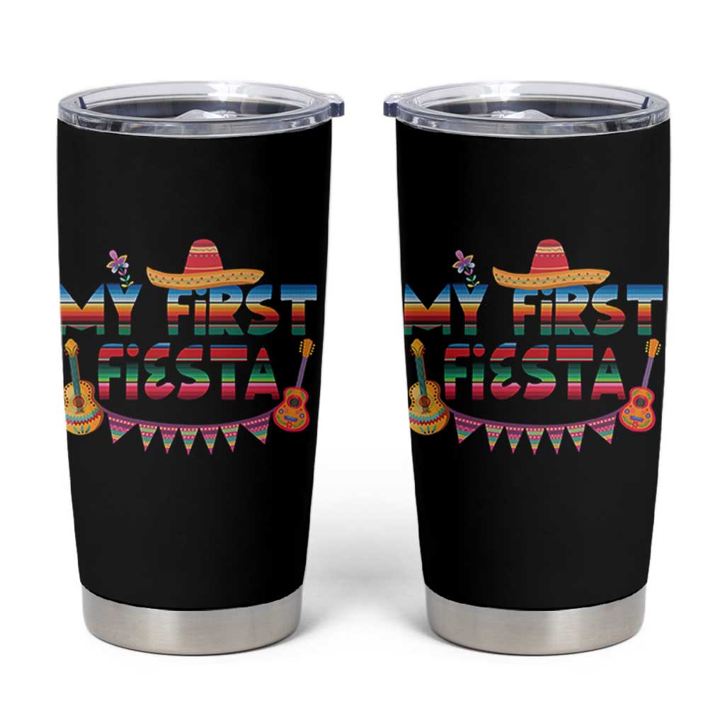 My First Fiesta Tumbler Cup Baby Cinco De Mayo Mexican Fiesta Outfit