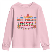 My First Fiesta Youth Sweatshirt Baby Cinco De Mayo Mexican Fiesta Outfit