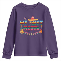 My First Fiesta Youth Sweatshirt Baby Cinco De Mayo Mexican Fiesta Outfit
