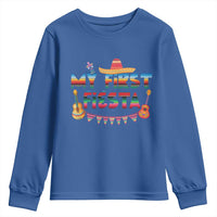 My First Fiesta Youth Sweatshirt Baby Cinco De Mayo Mexican Fiesta Outfit