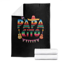 Papa Cito Throw Blanket Mexican Dad Latino Fathers Day Gift