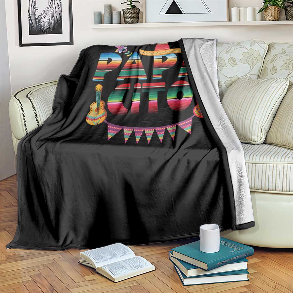 Papa Cito Throw Blanket Mexican Dad Latino Fathers Day Gift