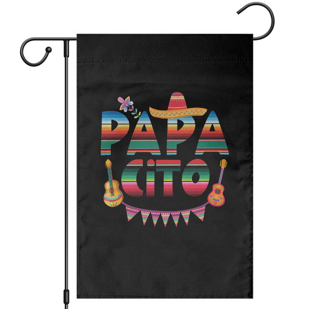 Papa Cito Garden Flag Mexican Dad Latino Fathers Day Gift