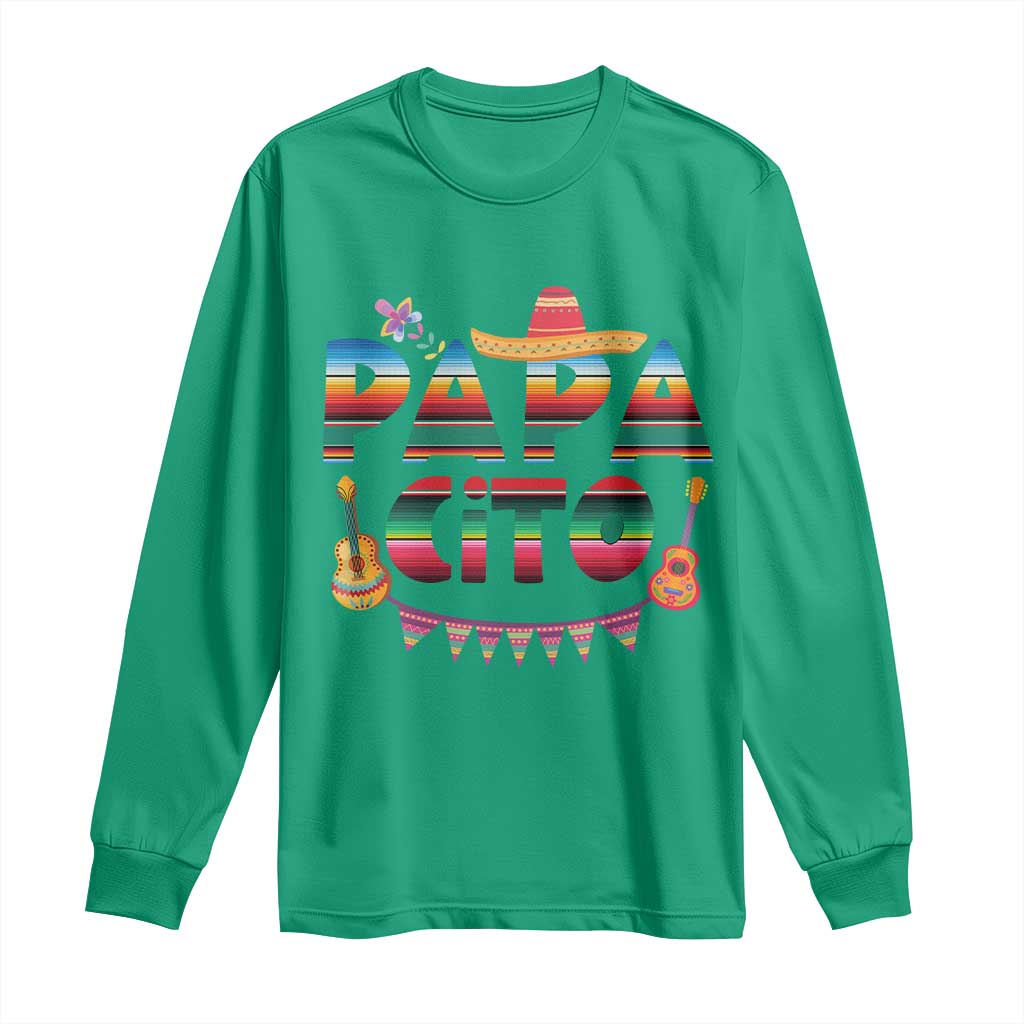 Papa Cito Long Sleeve Shirt Mexican Dad Latino Fathers Day Gift