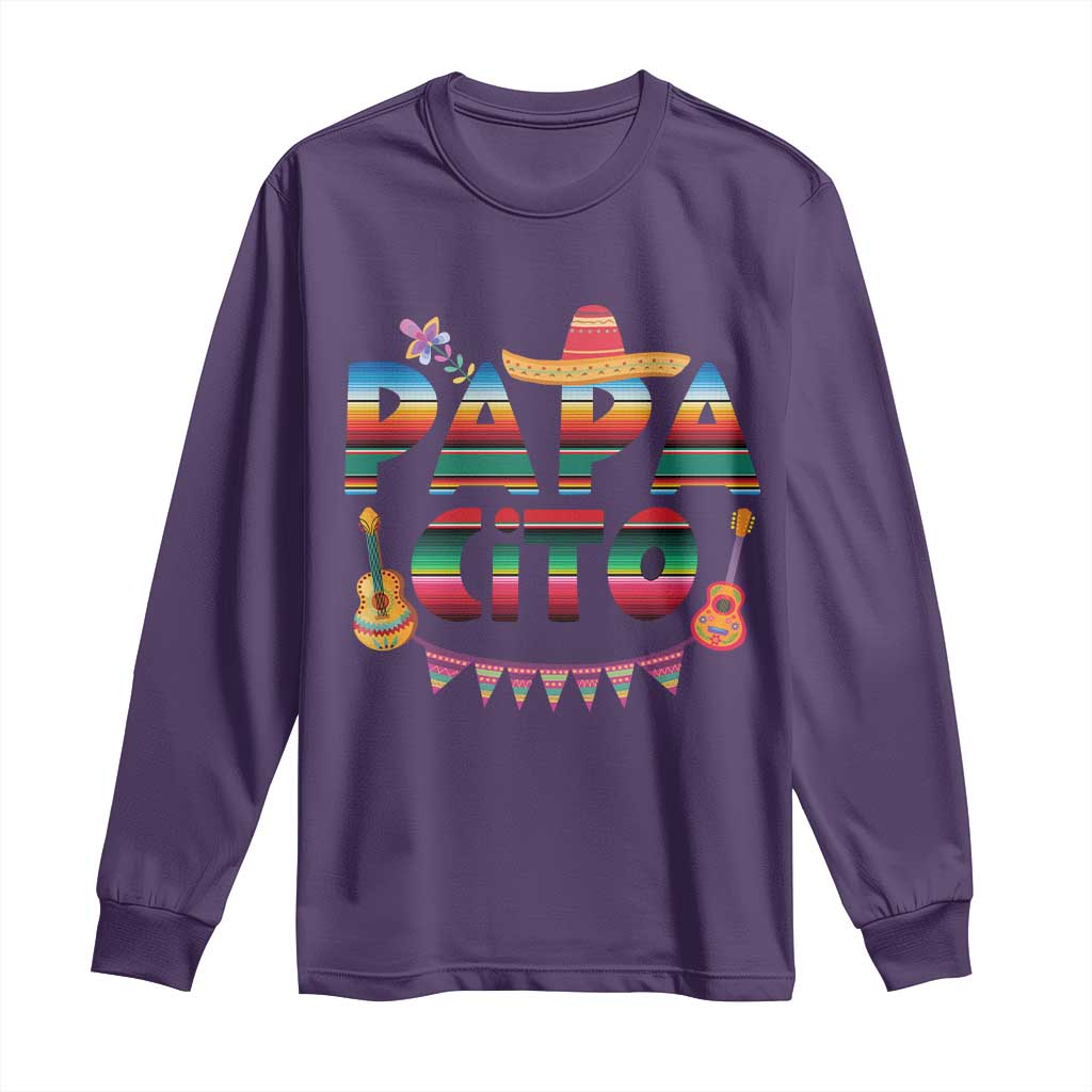 Papa Cito Long Sleeve Shirt Mexican Dad Latino Fathers Day Gift