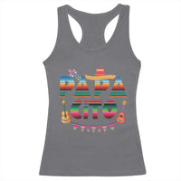 Papa Cito Racerback Tank Top Mexican Dad Latino Fathers Day Gift