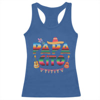 Papa Cito Racerback Tank Top Mexican Dad Latino Fathers Day Gift