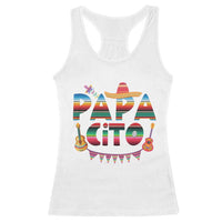 Papa Cito Racerback Tank Top Mexican Dad Latino Fathers Day Gift