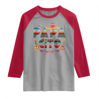 Papa Cito Raglan Shirt Mexican Dad Latino Fathers Day Gift