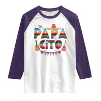 Papa Cito Raglan Shirt Mexican Dad Latino Fathers Day Gift