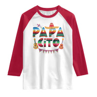 Papa Cito Raglan Shirt Mexican Dad Latino Fathers Day Gift