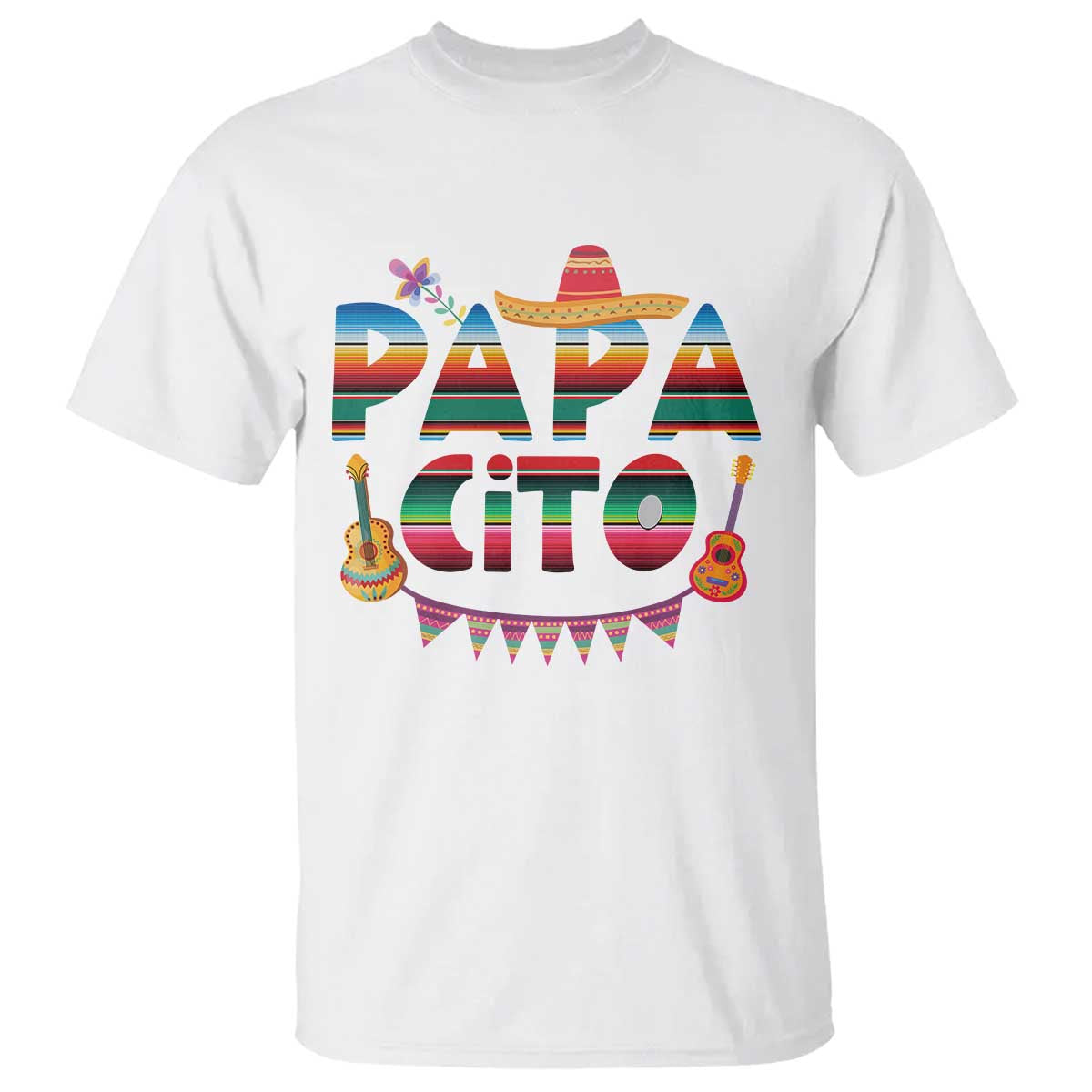 Papa Cito T Shirt Mexican Dad Latino Fathers Day Gift