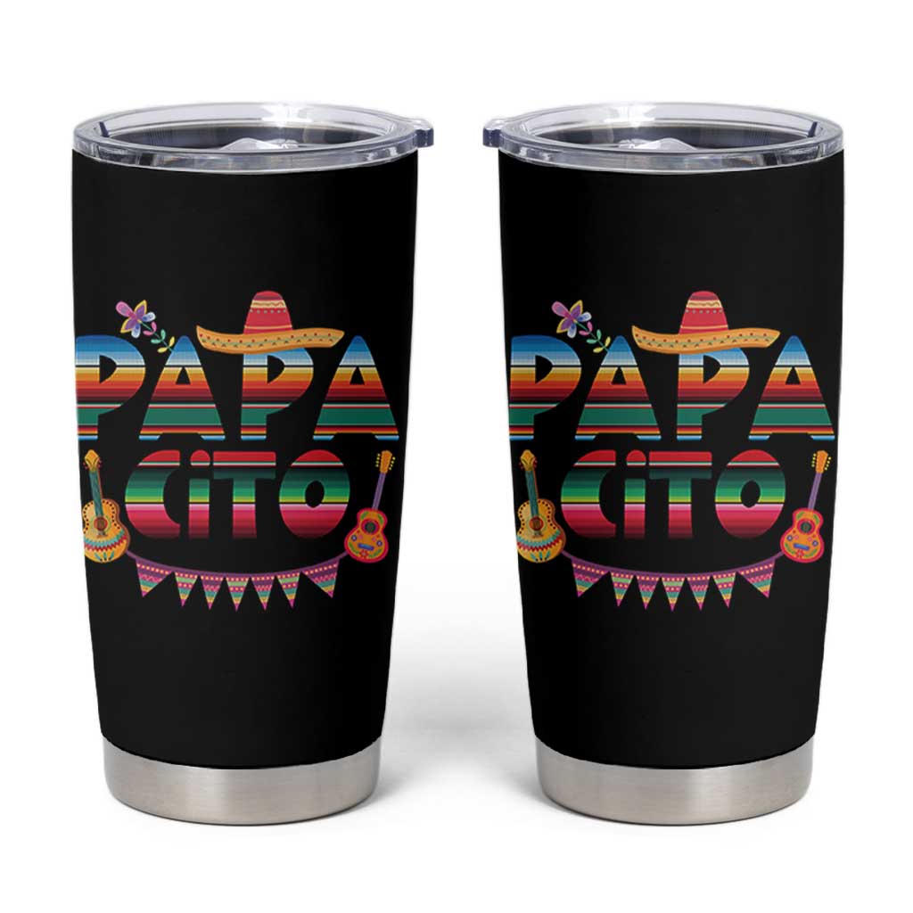 Papa Cito Tumbler Cup Mexican Dad Latino Fathers Day Gift