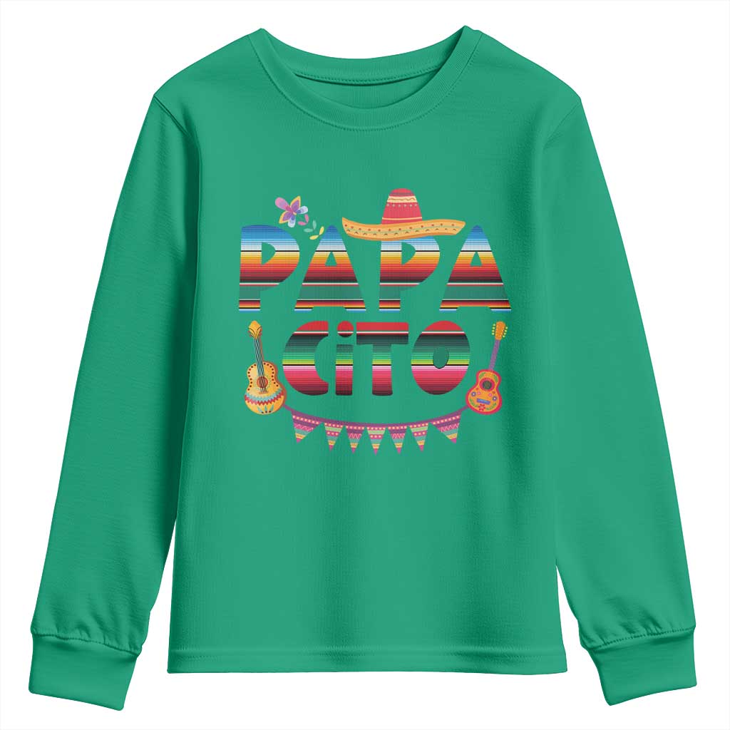 Papa Cito Youth Sweatshirt Mexican Dad Latino Fathers Day Gift