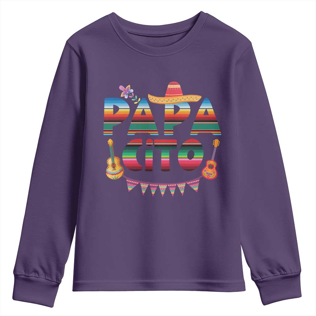Papa Cito Youth Sweatshirt Mexican Dad Latino Fathers Day Gift