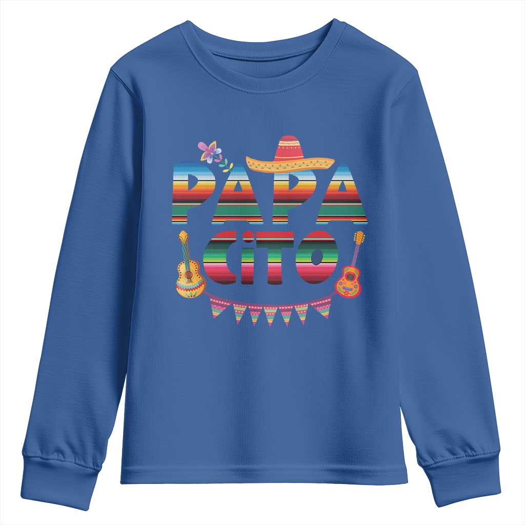 Papa Cito Youth Sweatshirt Mexican Dad Latino Fathers Day Gift